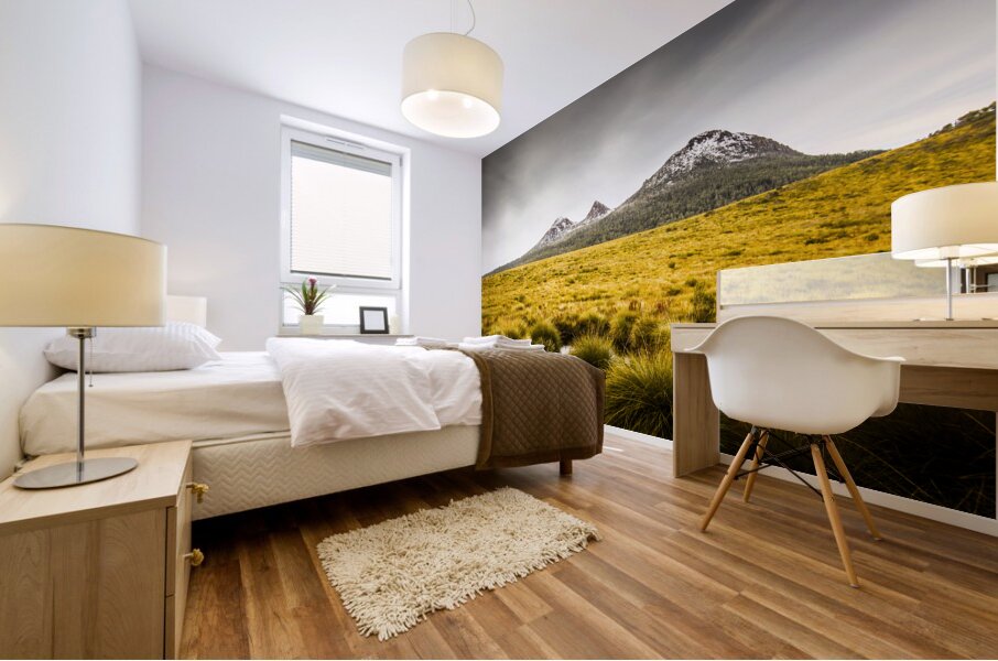 Mount Arrowsmith Tasmania Australia Mural print