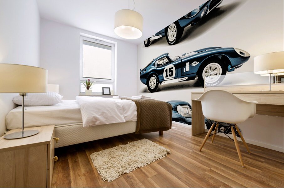 Shelby Cobra Daytona Mural print