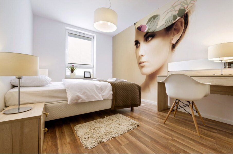 High Fashion Portrait Mural print