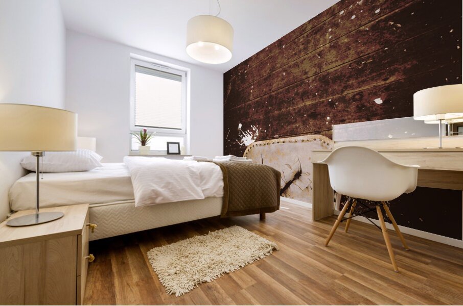 The interrogation room Mural print