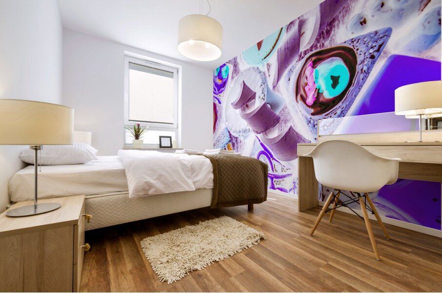 Creative confectionary Mural print