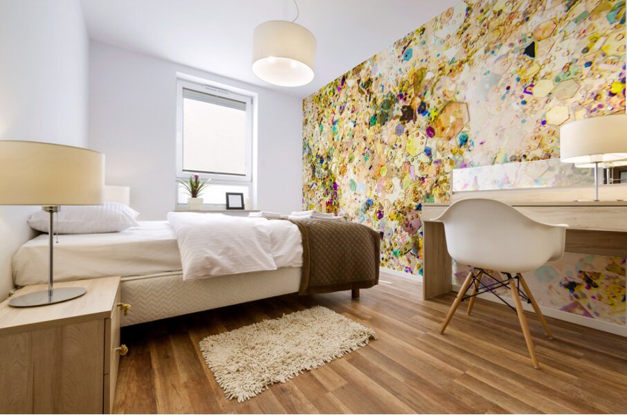 Rainbow dust Mural print