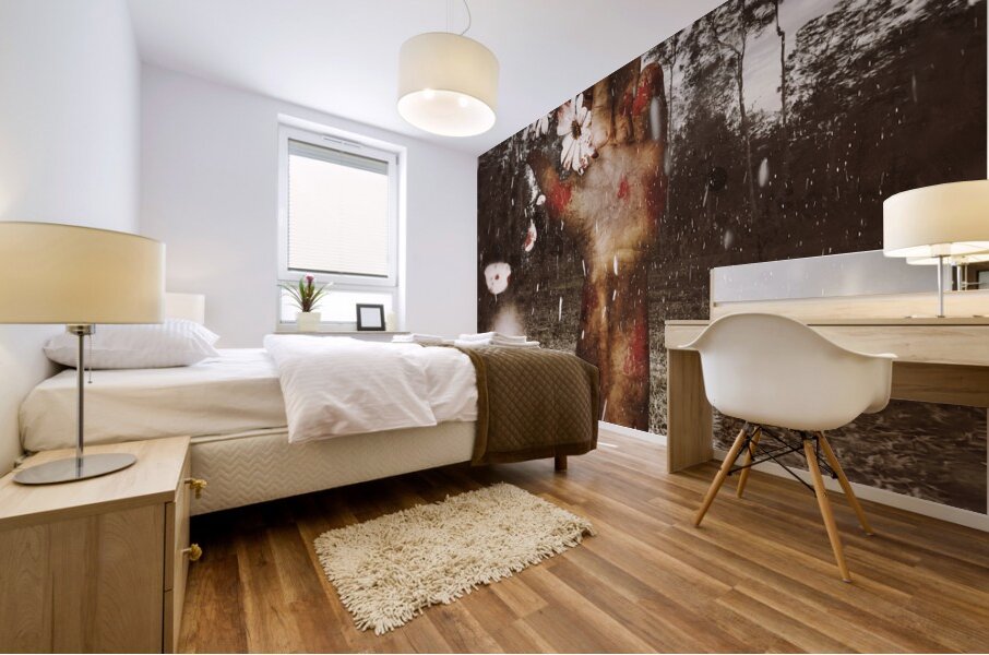 In love and death Mural print