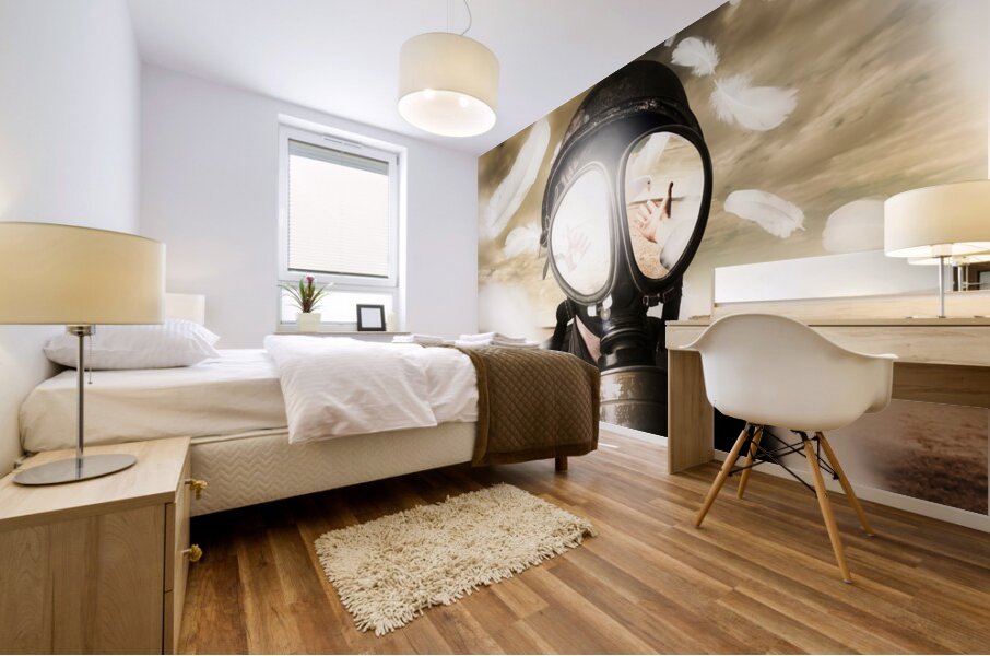 Turn Loose The Doves Mural print