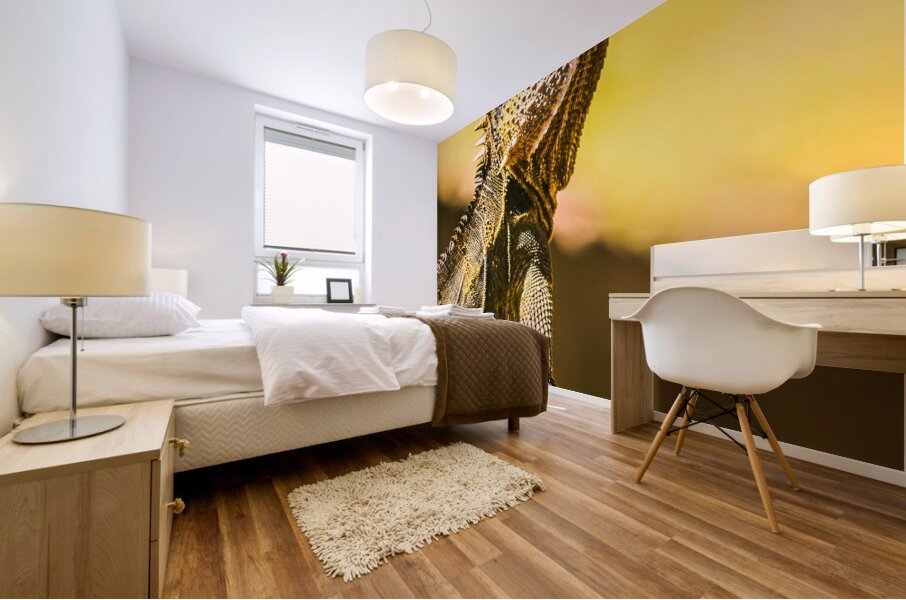 A predators portrait Mural print