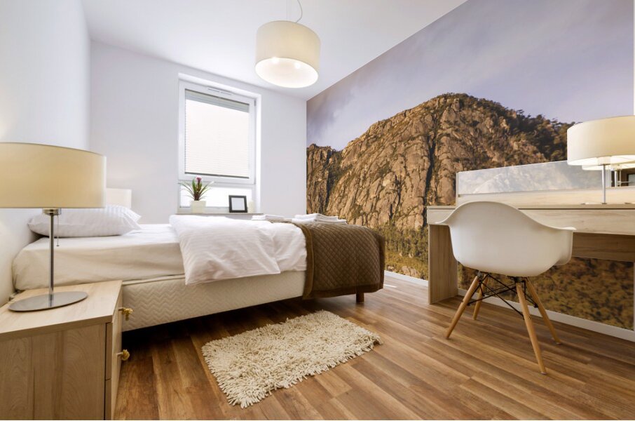 Picturesque peaks Mural print