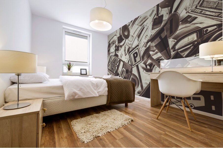 Carmmute Mural print