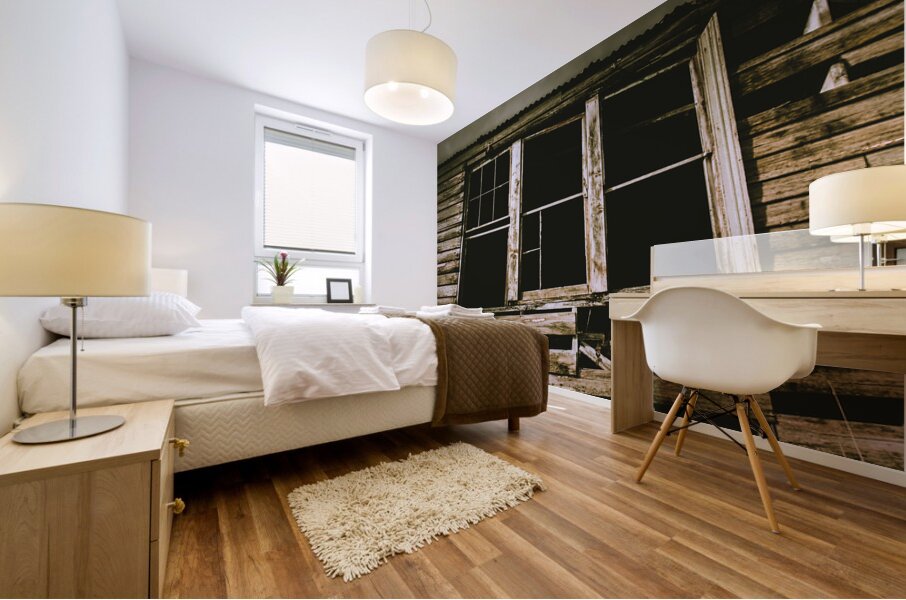 Blown away Mural print