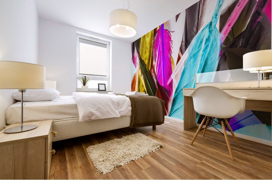 Color In Verse Mural print