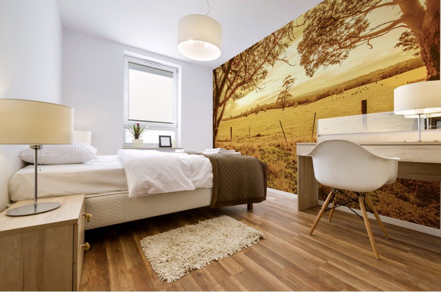 Autumn vista Mural print