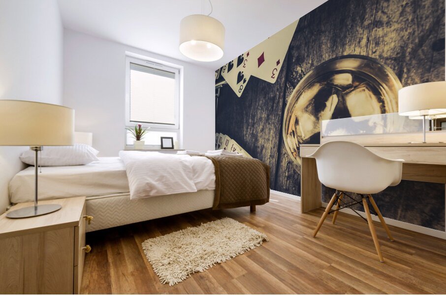 A whisky bet Mural print