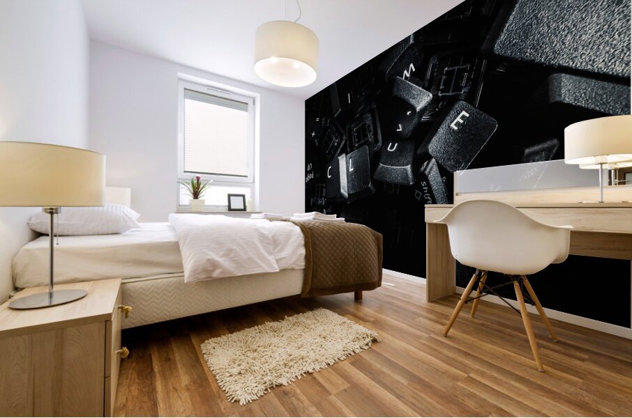 Hidden by a coverup conspiracy Mural print