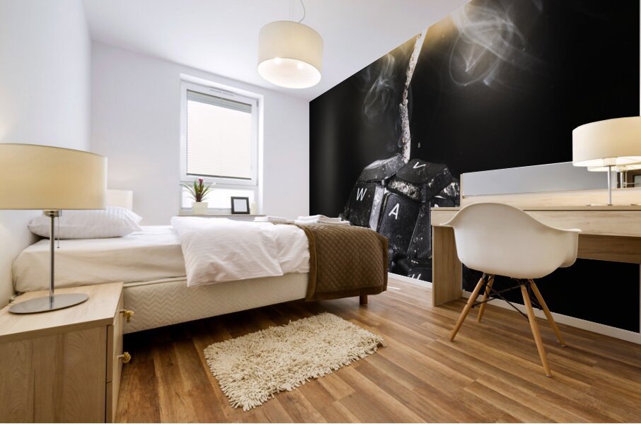 War on information Mural print