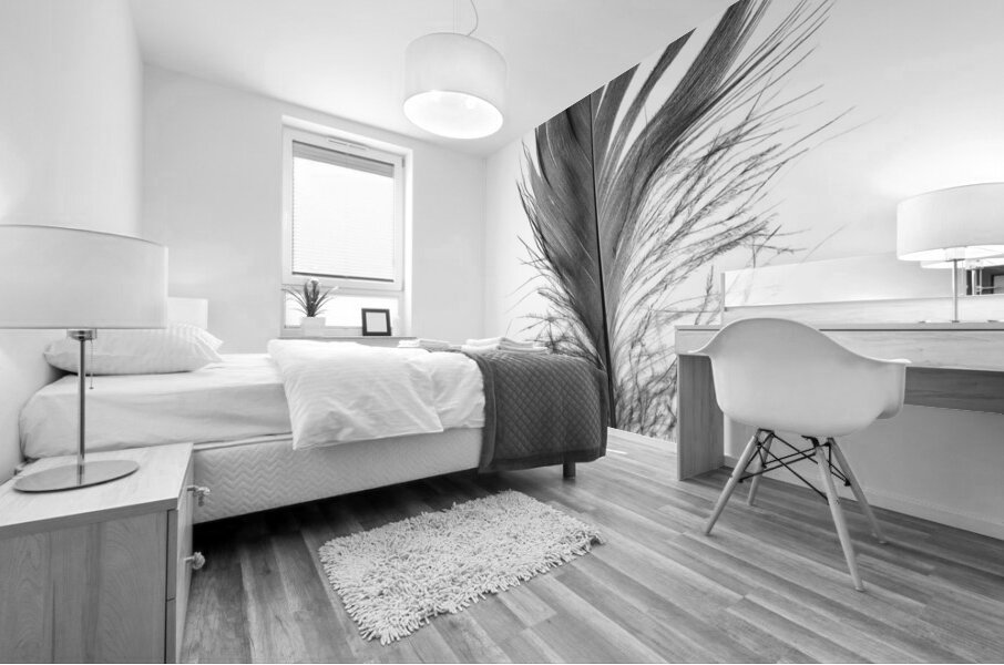 Feathermin Mural print