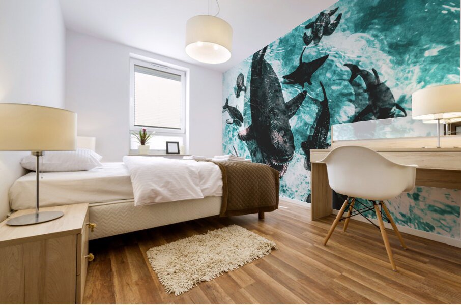 The shallows Mural print