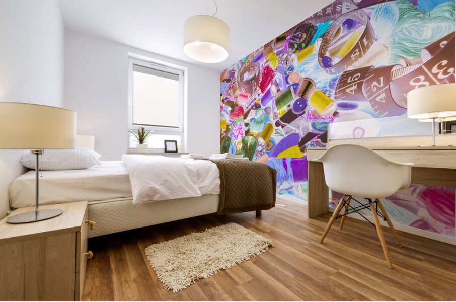 Creative clothing craft Mural print