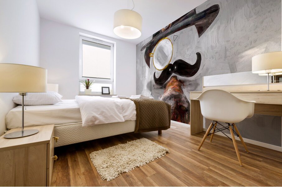 Hot shot Mural print