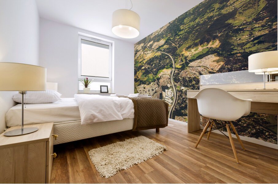 Gold Coast aerial photograph Mural print