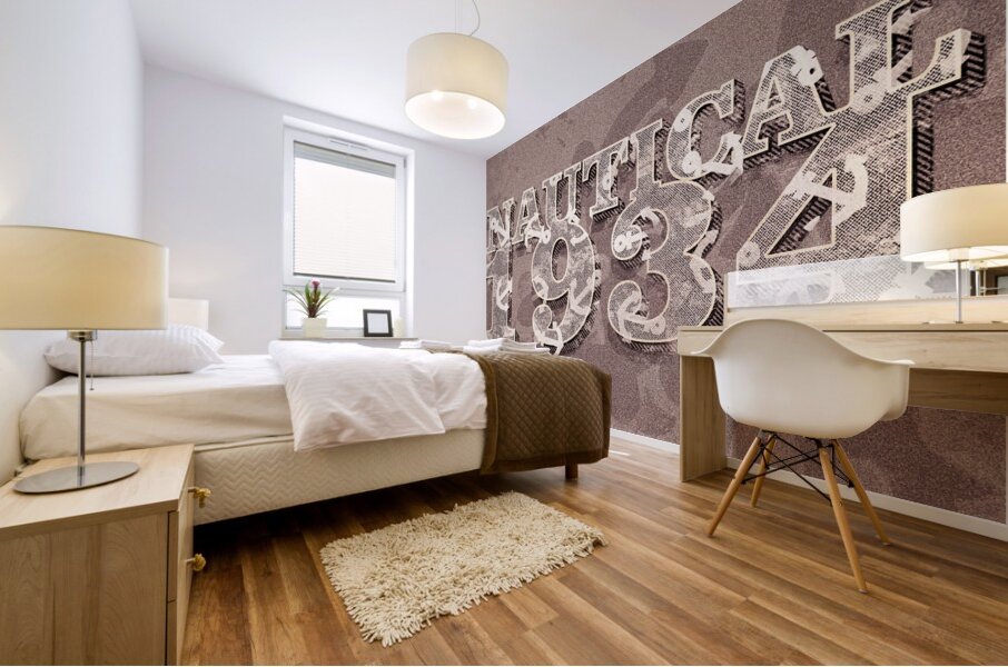 Nautical 1934 Mural print