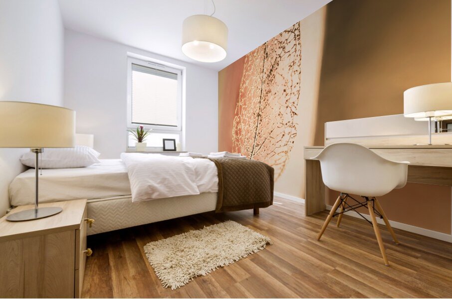 Autumn fragility Mural print