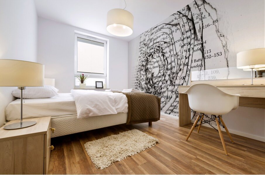 Hole in the official story Mural print