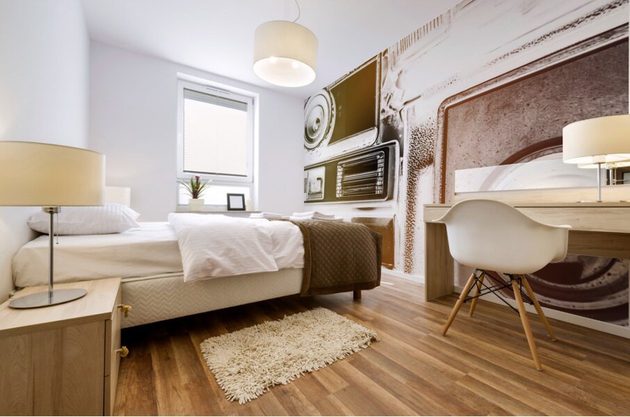 Lomo light leaks Mural print