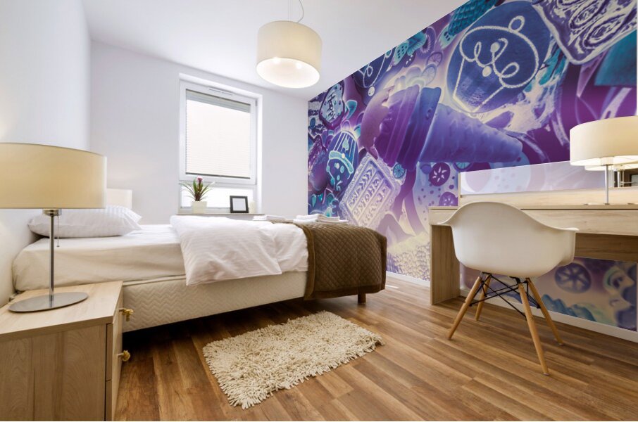 Flavor flare Mural print