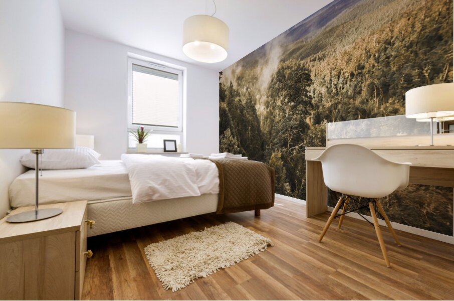 Destination beautiful Mural print