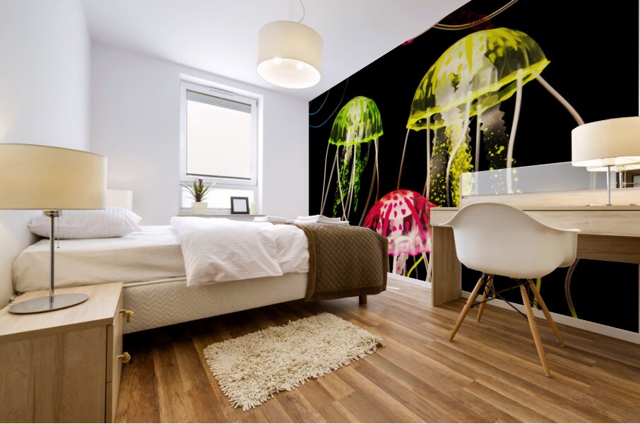 Captivating connectivity Mural print