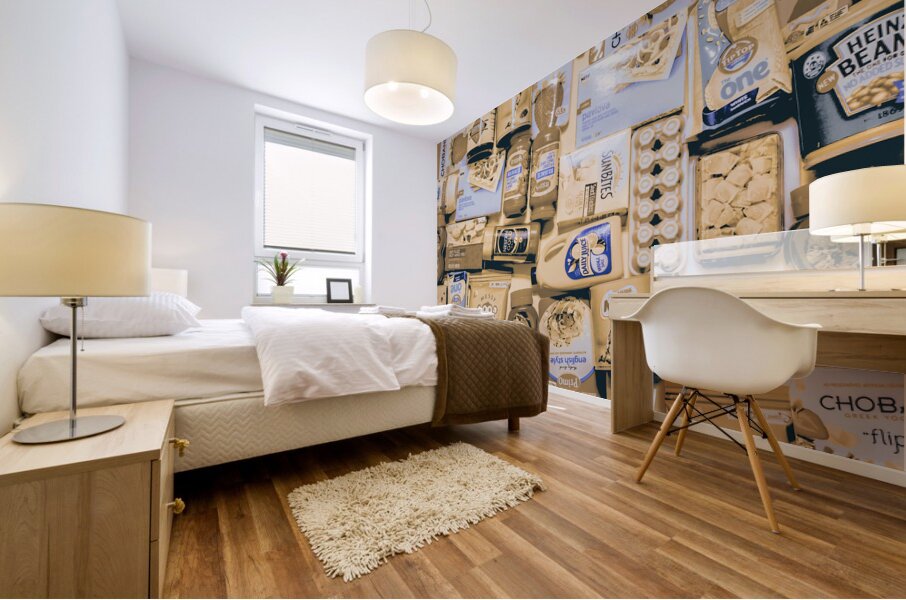 Soup is so…. yesteryear Mural print