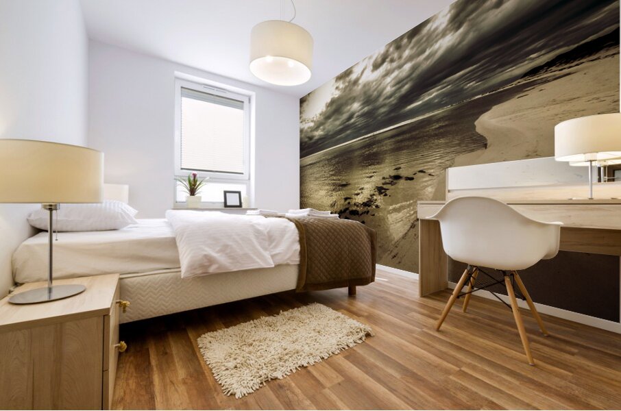 Calm before the storm Mural print