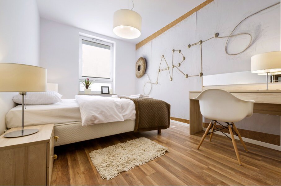 The art of fashion design Mural print