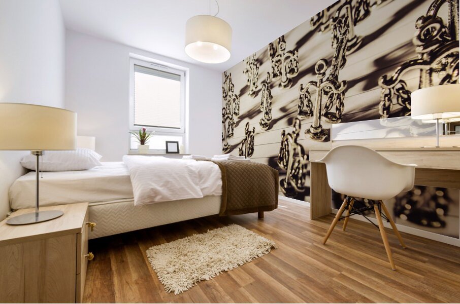 Order of Law and justice Mural print