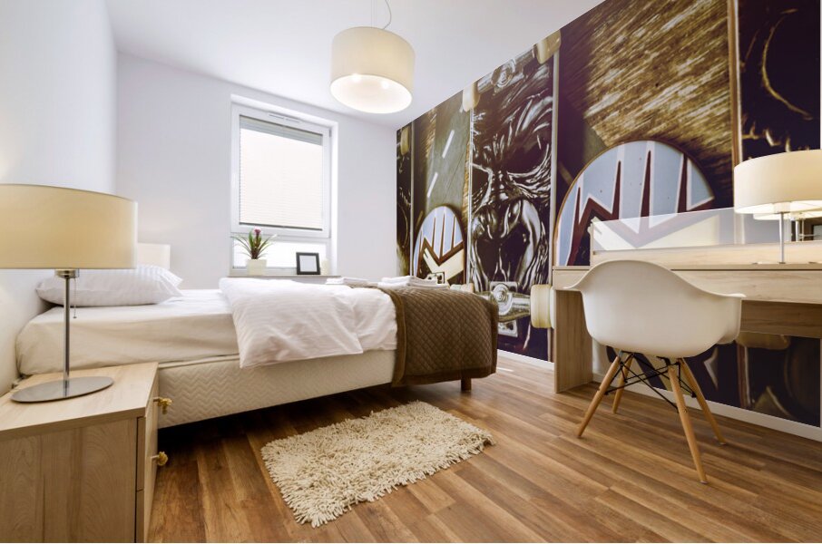 Toy skateboards Mural print