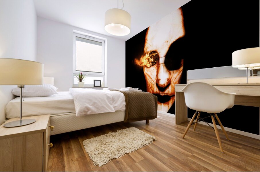 Scorn Of Shipton: Visions Of Fire Mural print