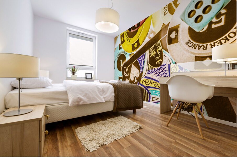 Weve been played Mural print