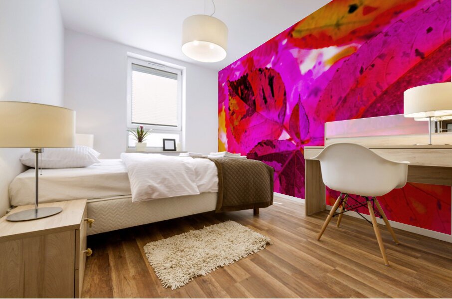 Color cluster Mural print