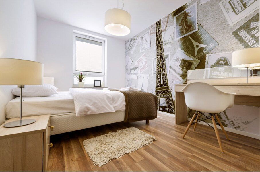 I Fall Tower Mural print