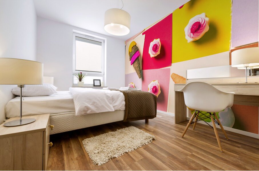 Candy calendar Mural print