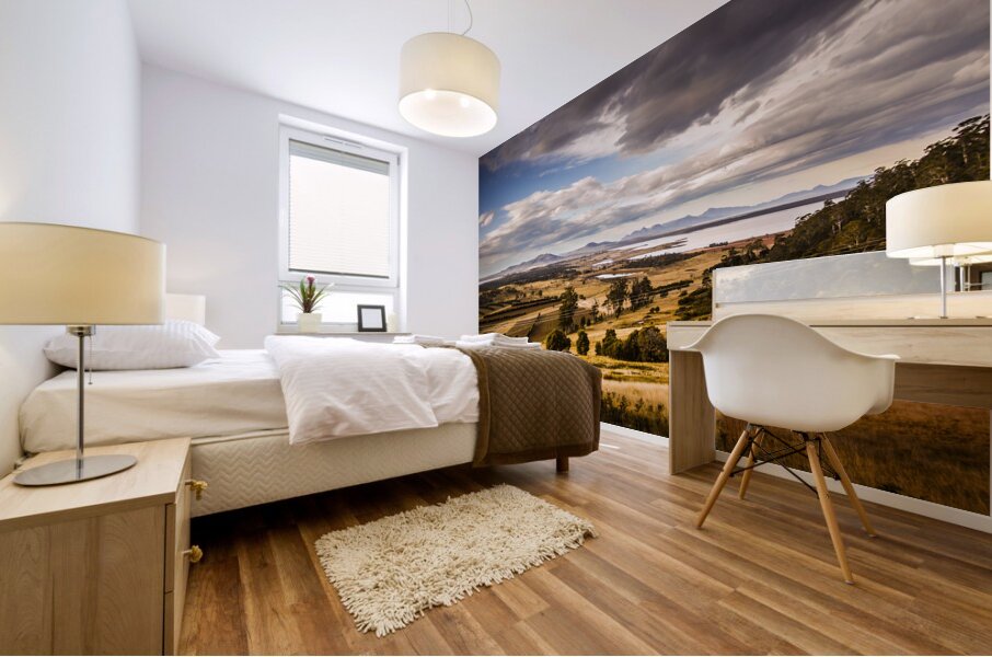 Cherry Tree Hill lookout Mural print