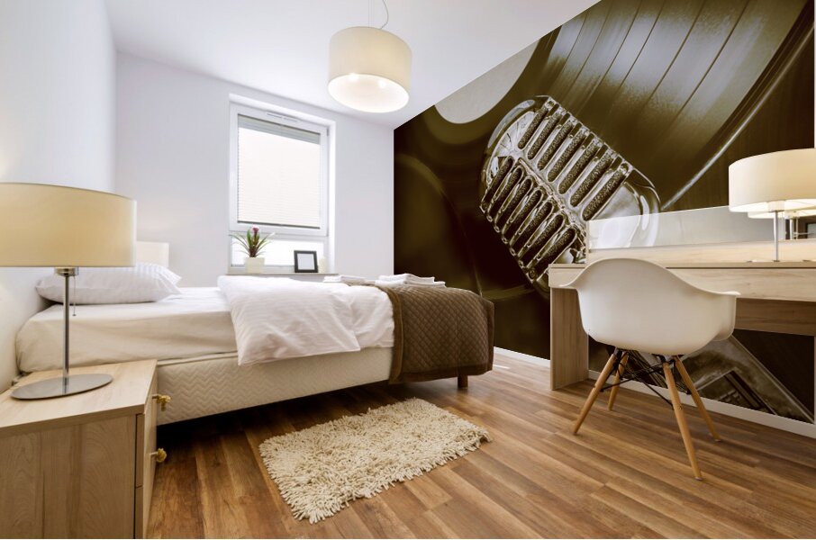 Classic rock n roll Mural print