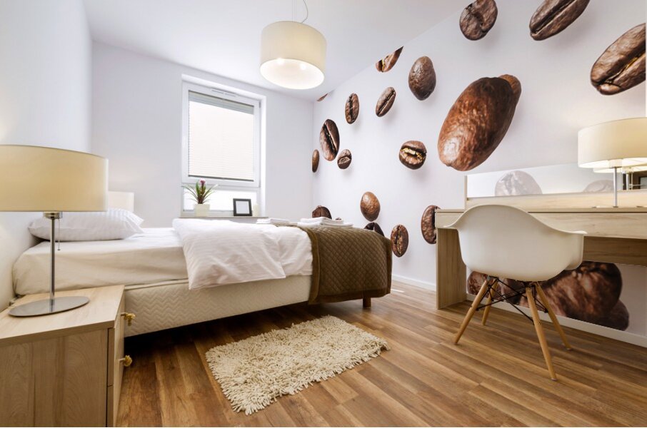 Bean bedlam Mural print