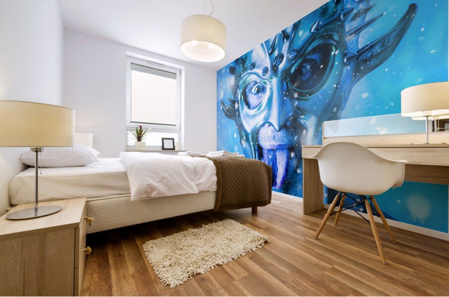 Frost bite Mural print