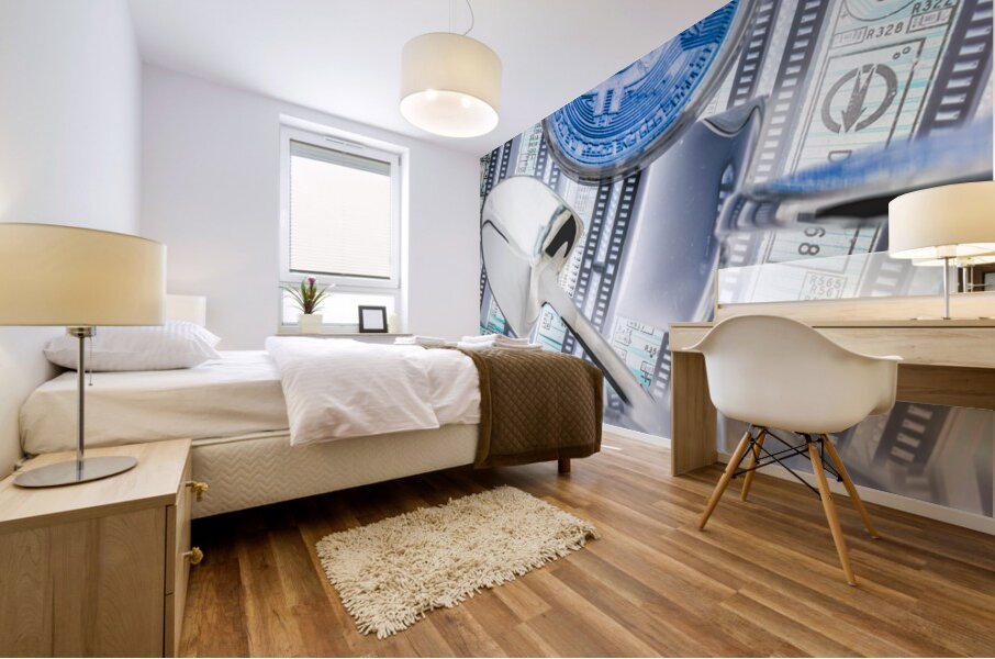 Mining the circuits Mural print