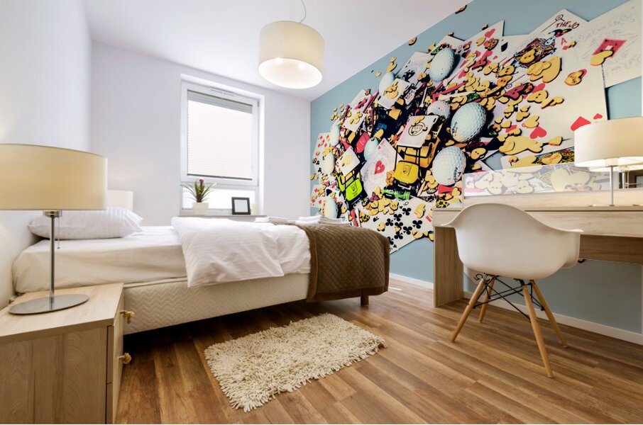 Fairway affair Mural print