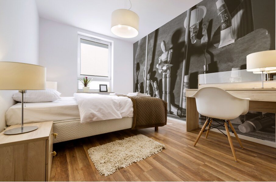 Art school Mural print