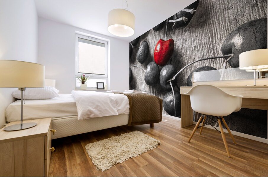 Cherry picked Mural print