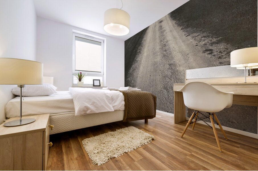 Uphill turns Mural print