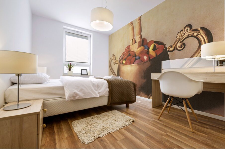 Head first Mural print