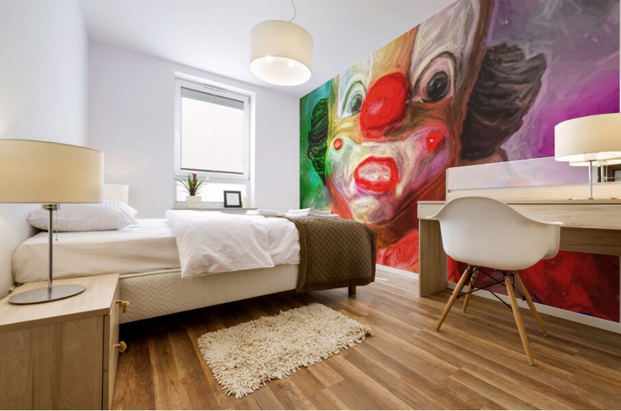 Circus Surprise Mural print